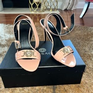 Versace Nude Medusa Sandals